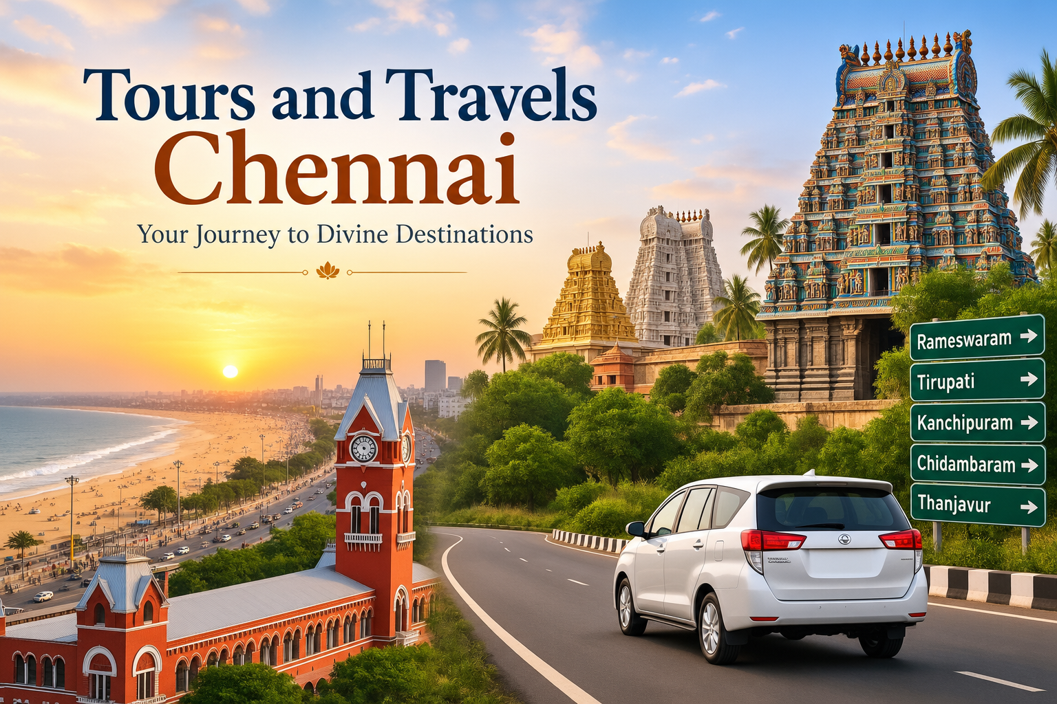 Tours and Travels Chennai for Temple Tours and Pilgrimage Trips